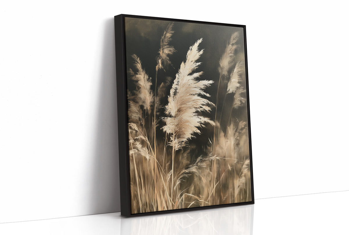 Gone With The Wind, Fluff Included, print in a black frame