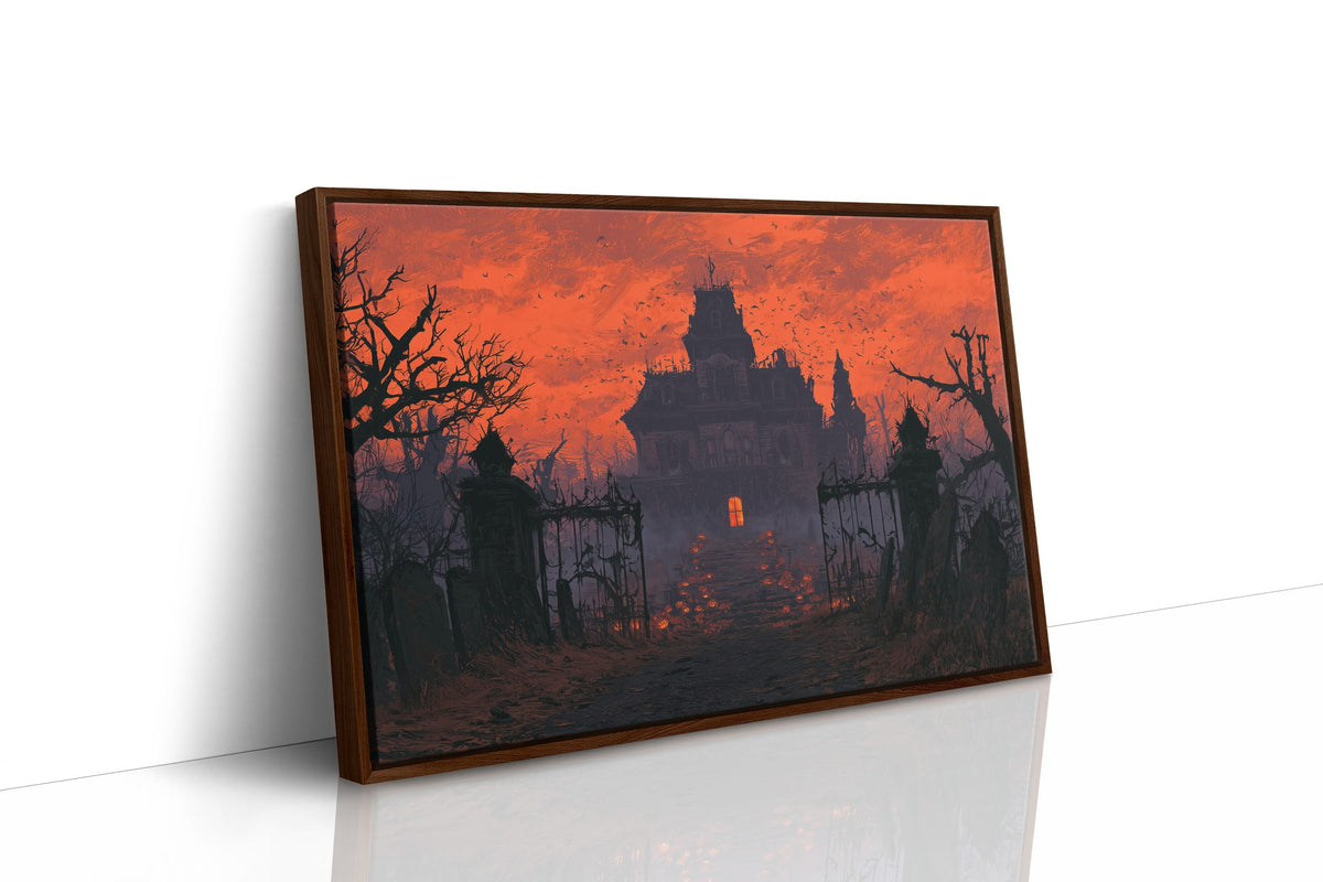 Haunted Manor Blood Red Sky
