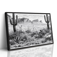 Etched in the Desert Silence