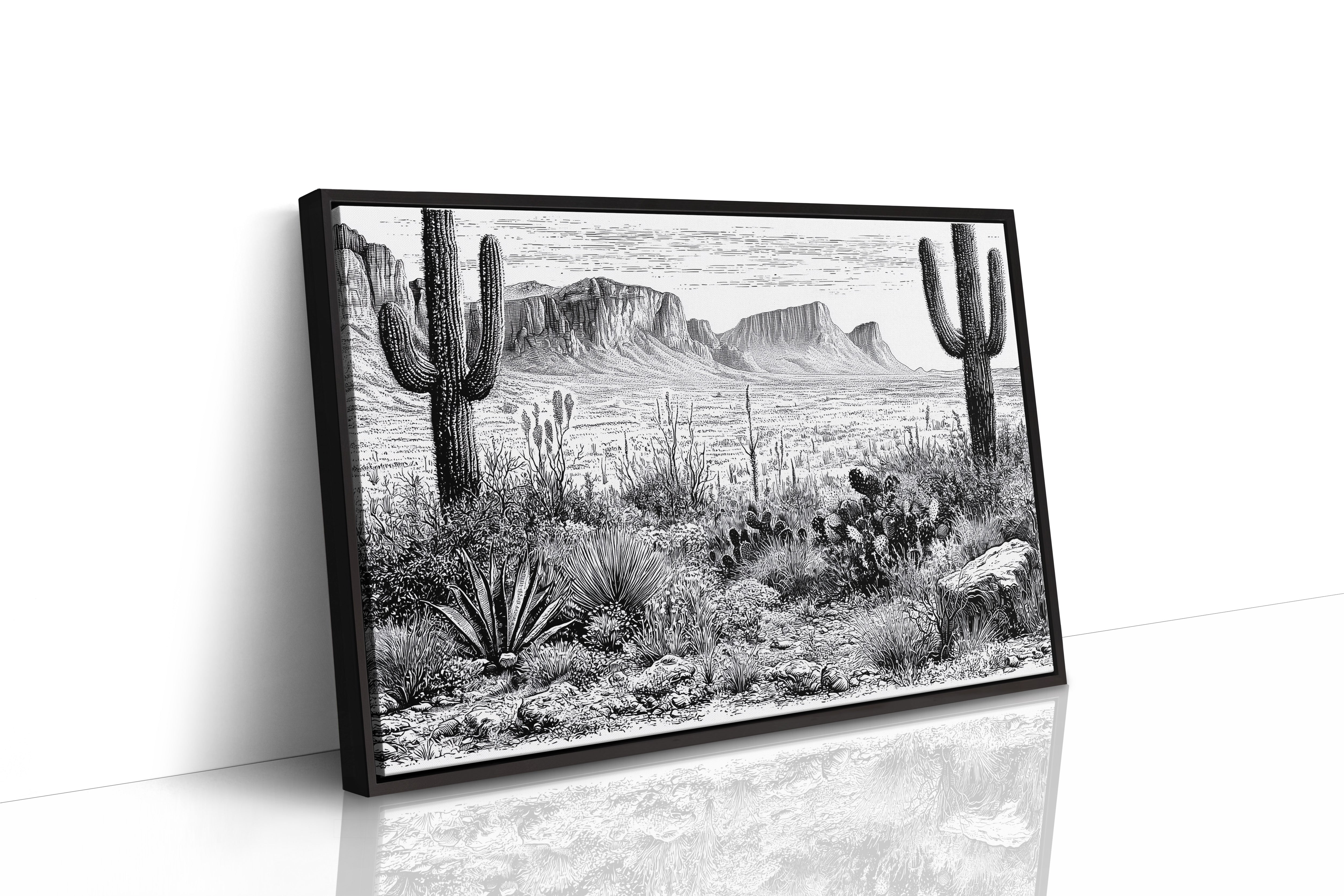Etched in the Desert Silence