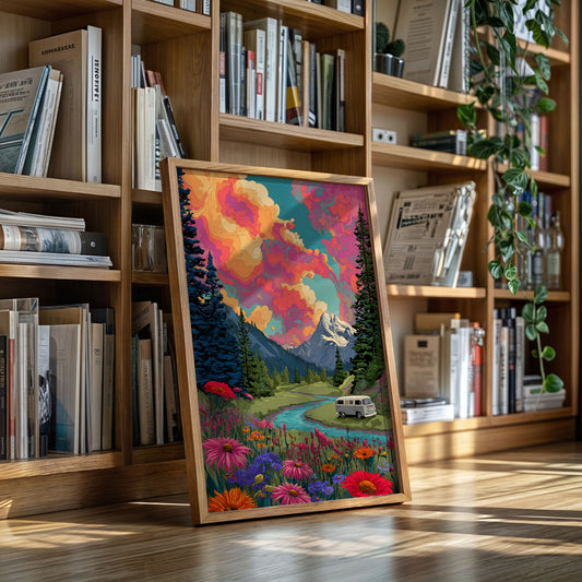 Journey Through Blossoms and Peaks