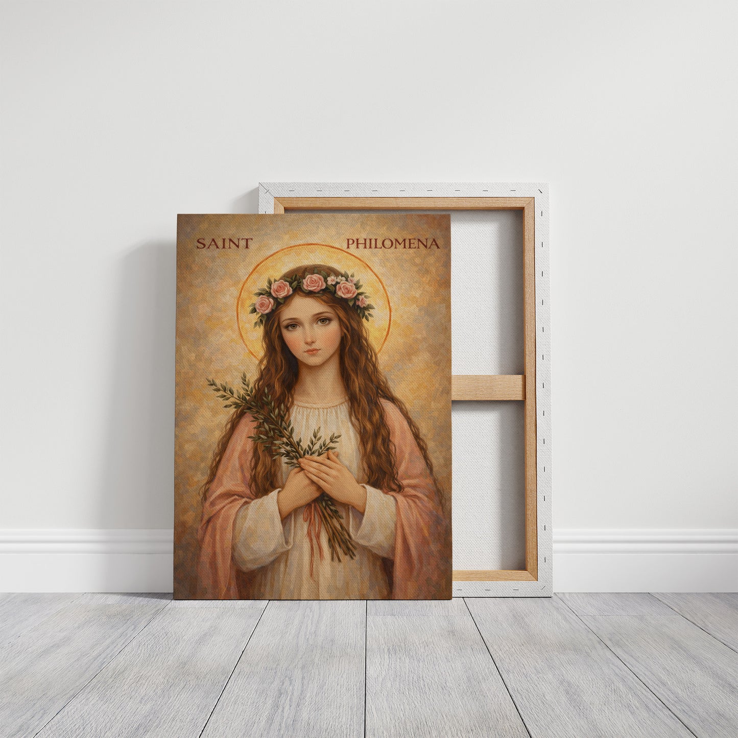 Saint Philomena in Quiet Devotion