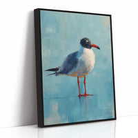 Coastal Bird On Turquoise Shores