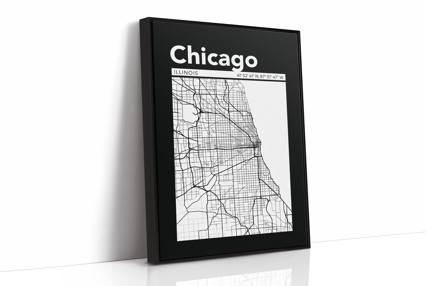 Chicago, Mapped in Black