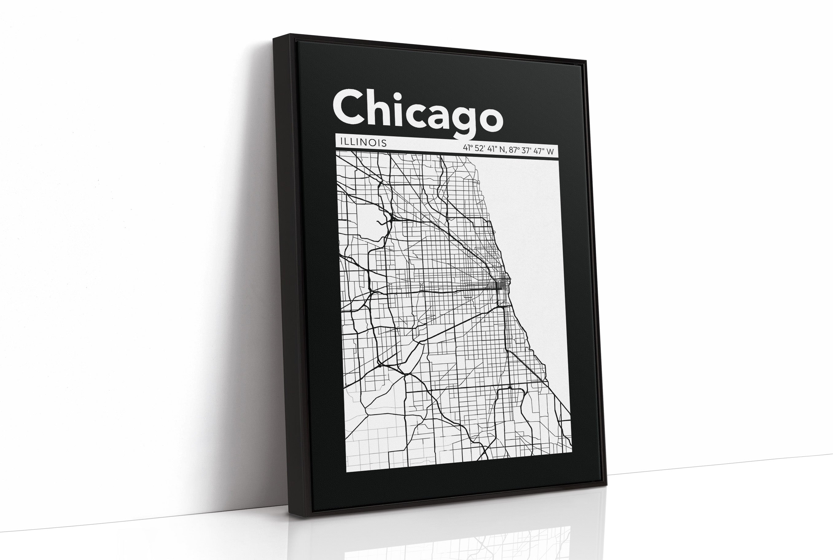 Chicago, Mapped in Black