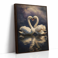 Hearts Entwined in Still Waters