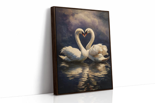 Hearts Entwined in Still Waters