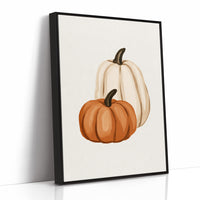 Short Stack, Long Shadow, print in a black frame