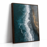 Tides Embrace the Shoreline's Whisper