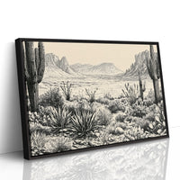 Sonoran Basin in Ink
