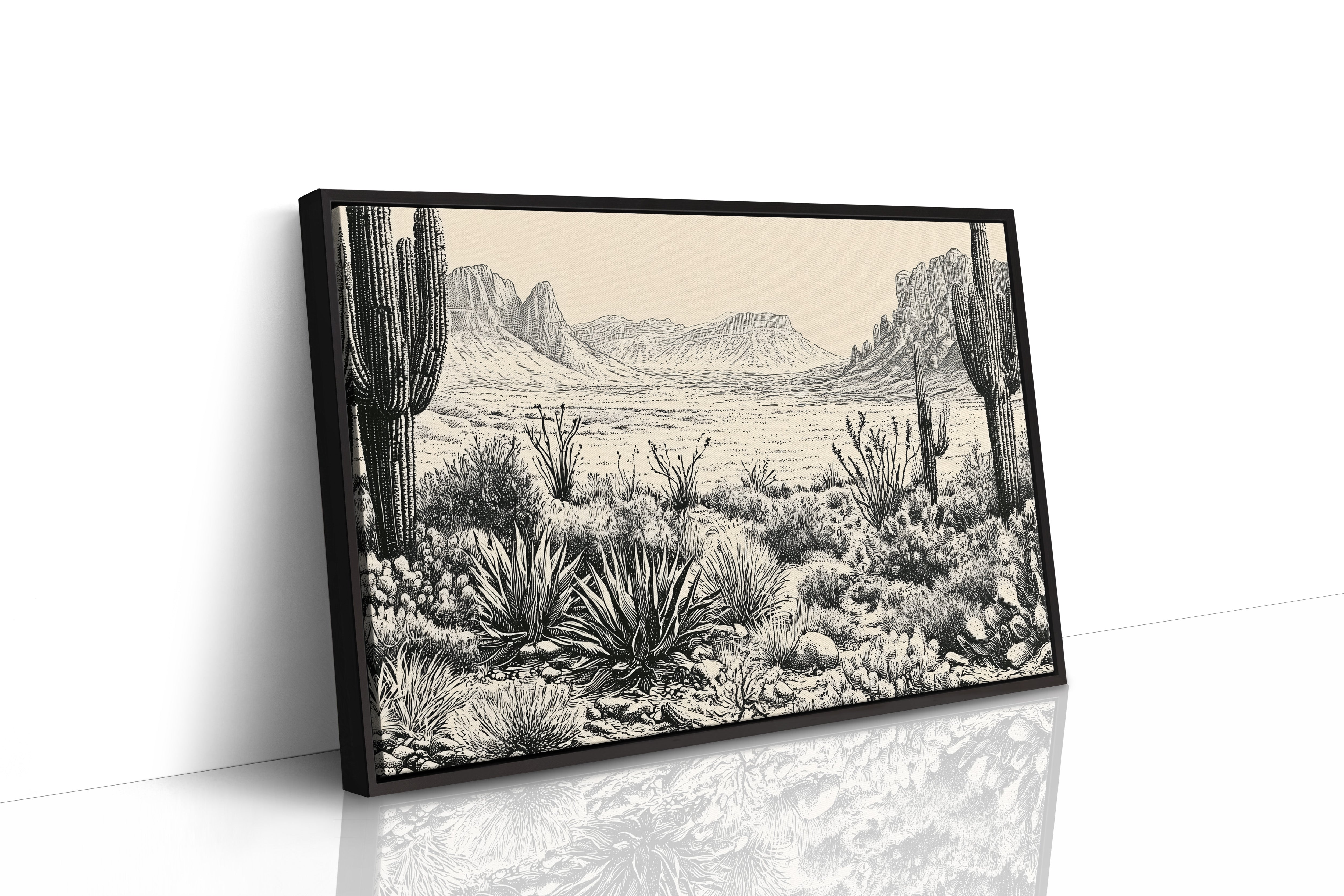 Sonoran Basin in Ink