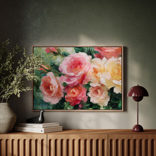 Summer Roses Paint Their Stories