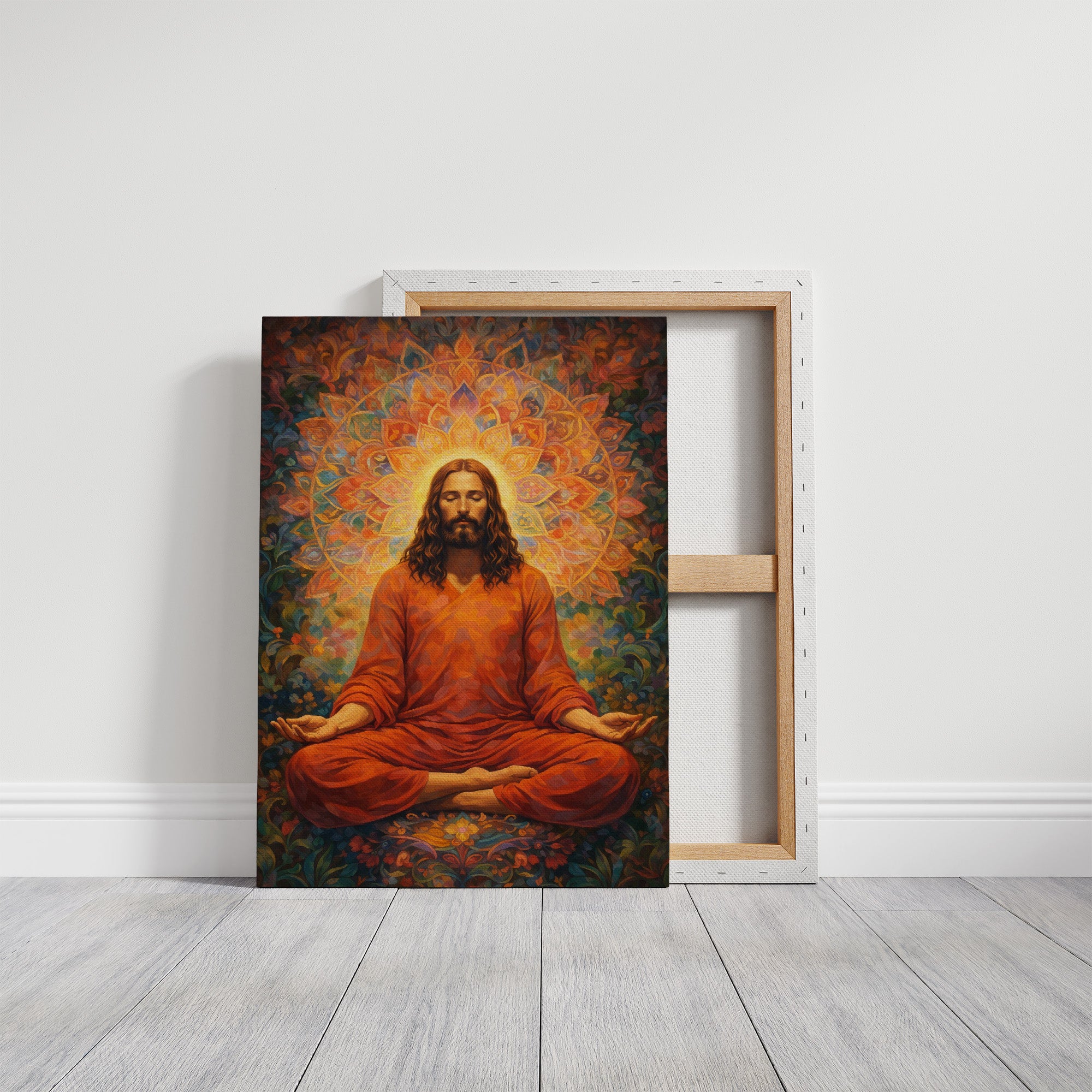 Divine Meditation Within Sacred Mandalas