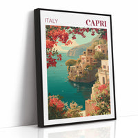 Sunlit Cliffs of Capri