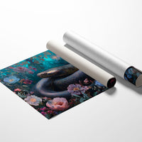 Serpent Among Blooming Gardens