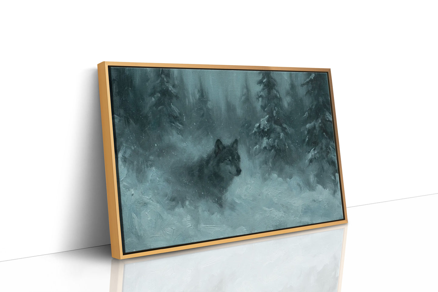 Wolf Through the Snowfall
