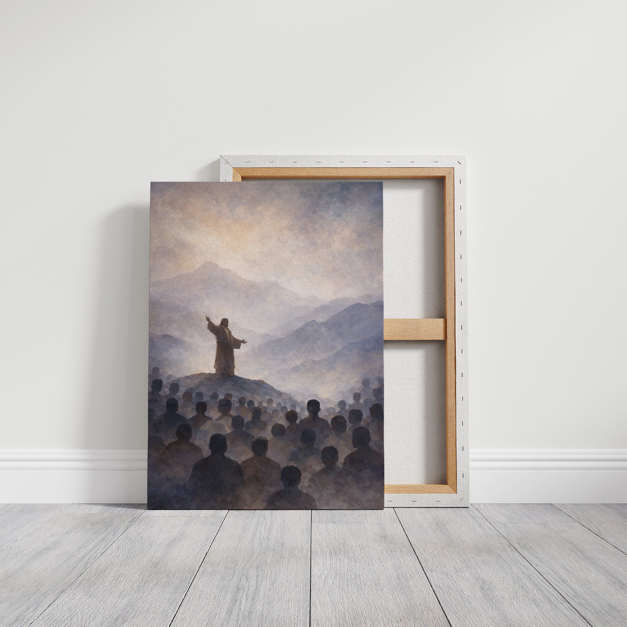 Ethereal Sermon Among Mountain Mists