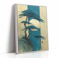 Lone Pine Bends Toward Moonlight