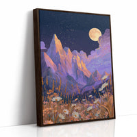 Moonlit Peaks and Meadow Serenades