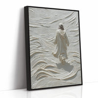 Solitary Path Through Textured Waves