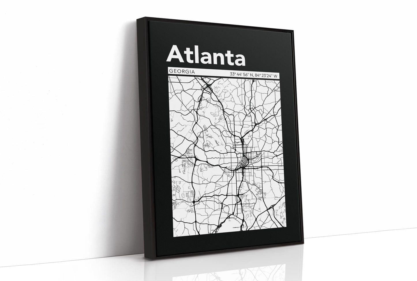 Atlanta, Mapped in Black