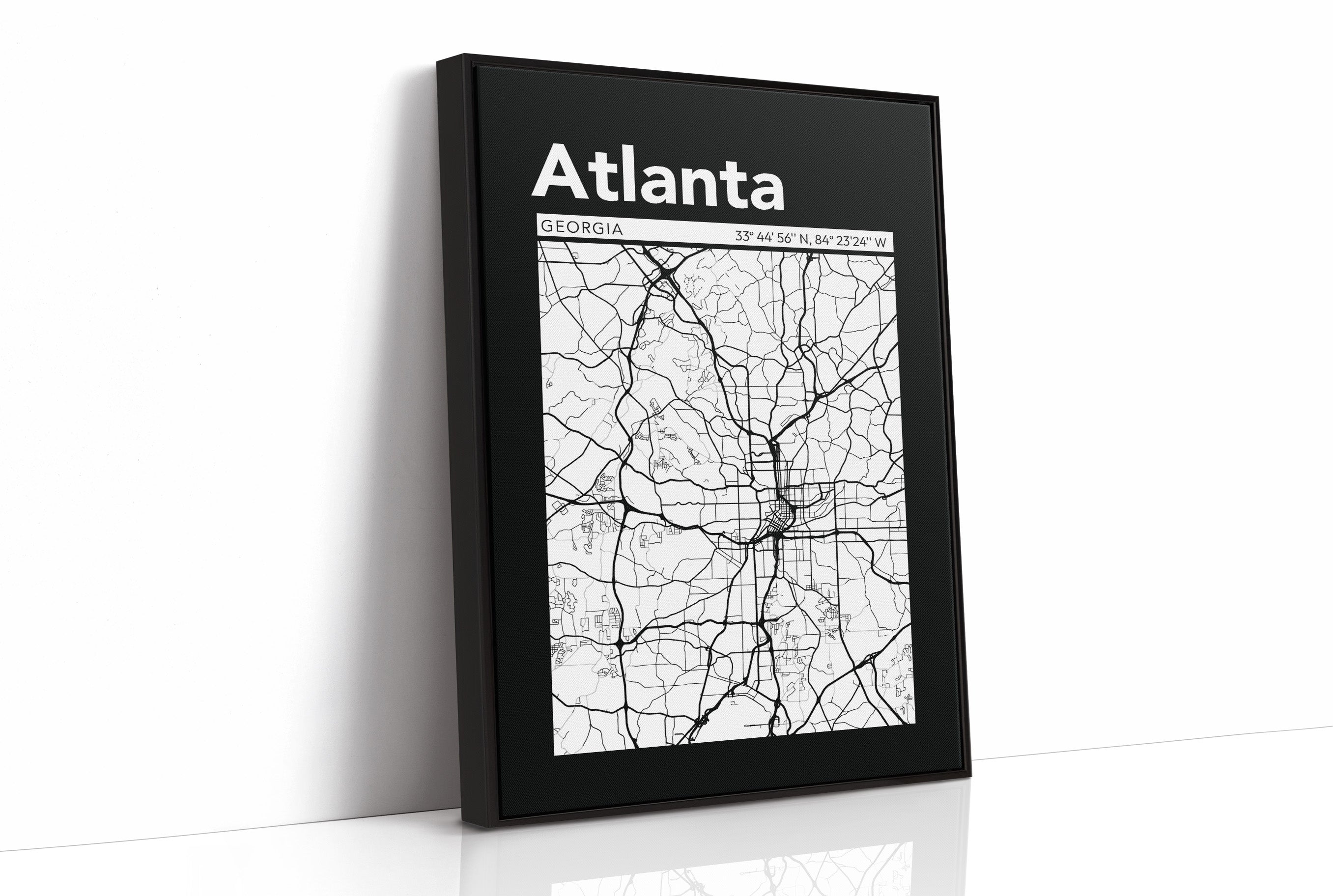Atlanta, Mapped in Black