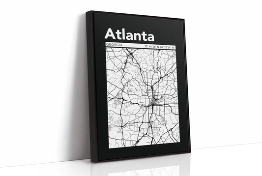 Atlanta, Mapped in Black