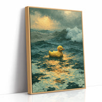 Rubber Duck Takes the Sea