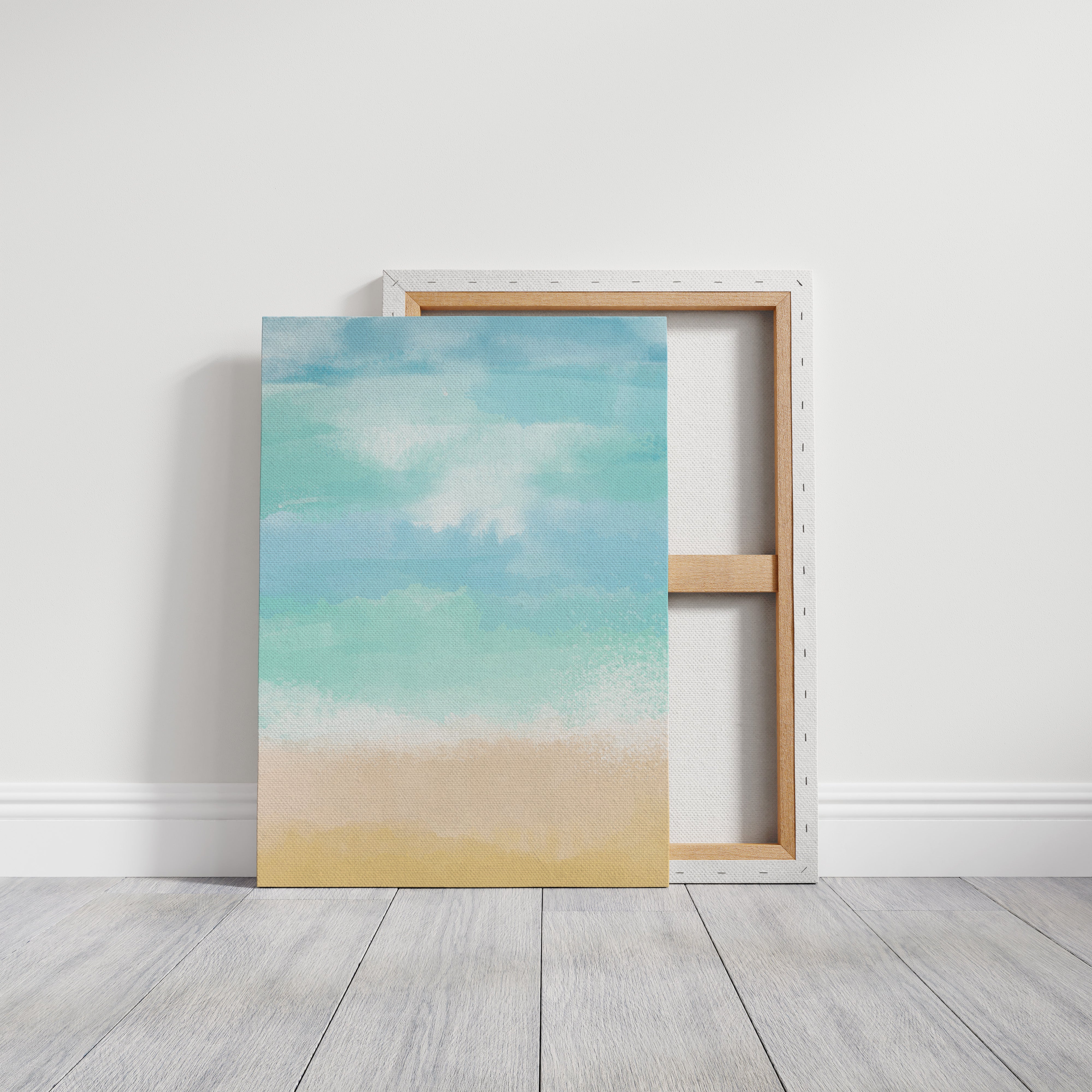 Turquoise Tides Paint Morning Peace