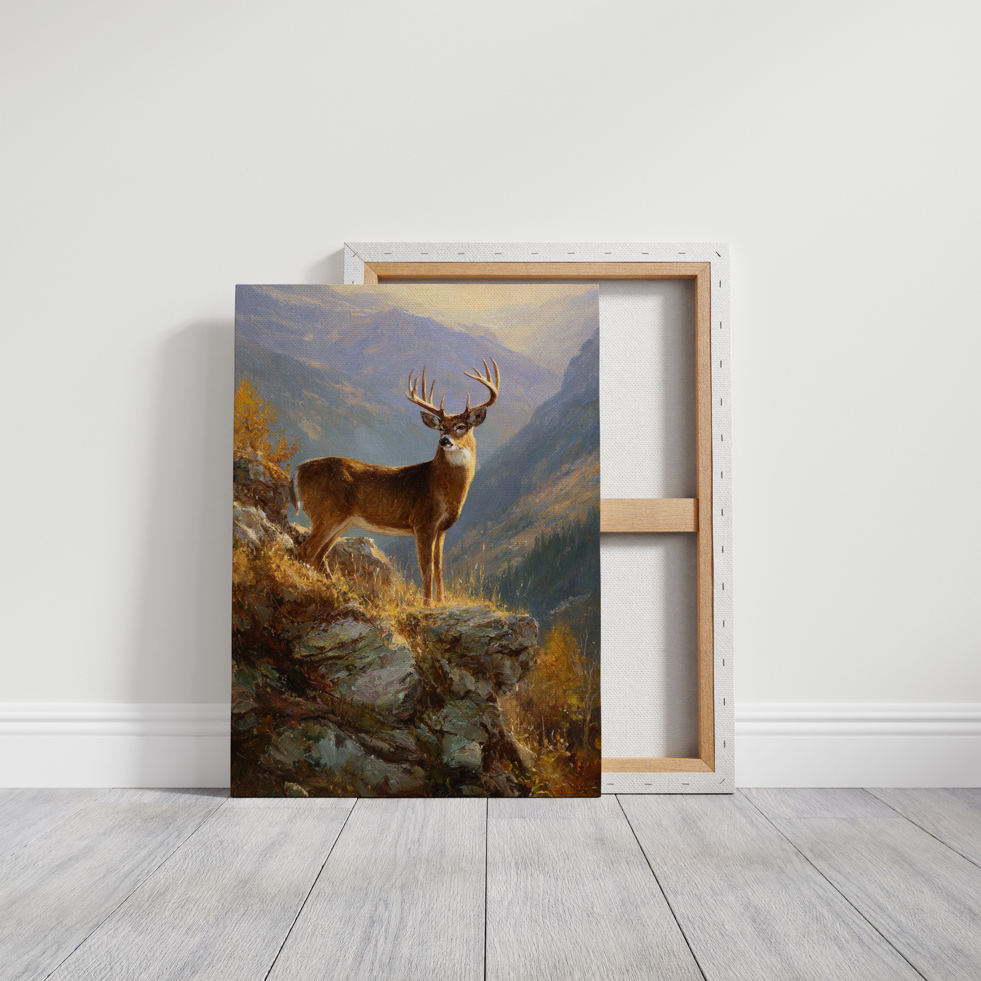 Autumn Light Crowns Mountain King