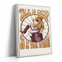 Talk Is Cheap, So Is Your Opinion