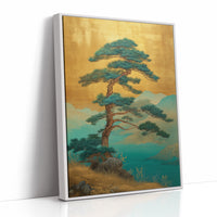 Lone Pine Greets Turquoise Dawn