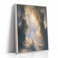 Sunburst Through Storm Clouds