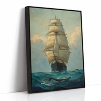 Tall Ship Meets Ocean Giant