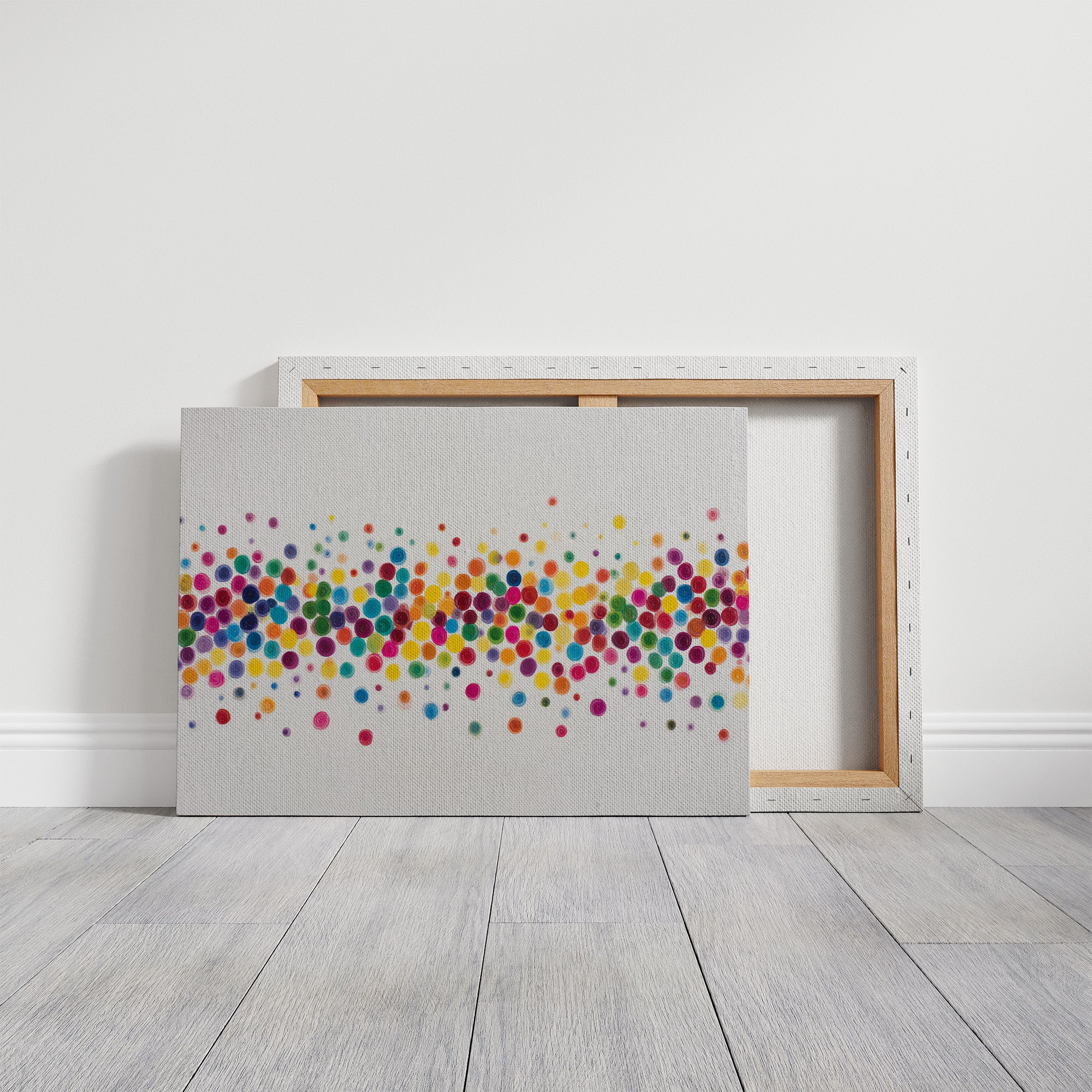 Confetti Dances In Morning Light