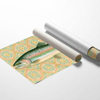 Rainbow Trout, Tiled Backdrop
