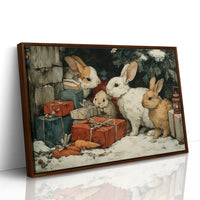 Bunnies Under the Tree
