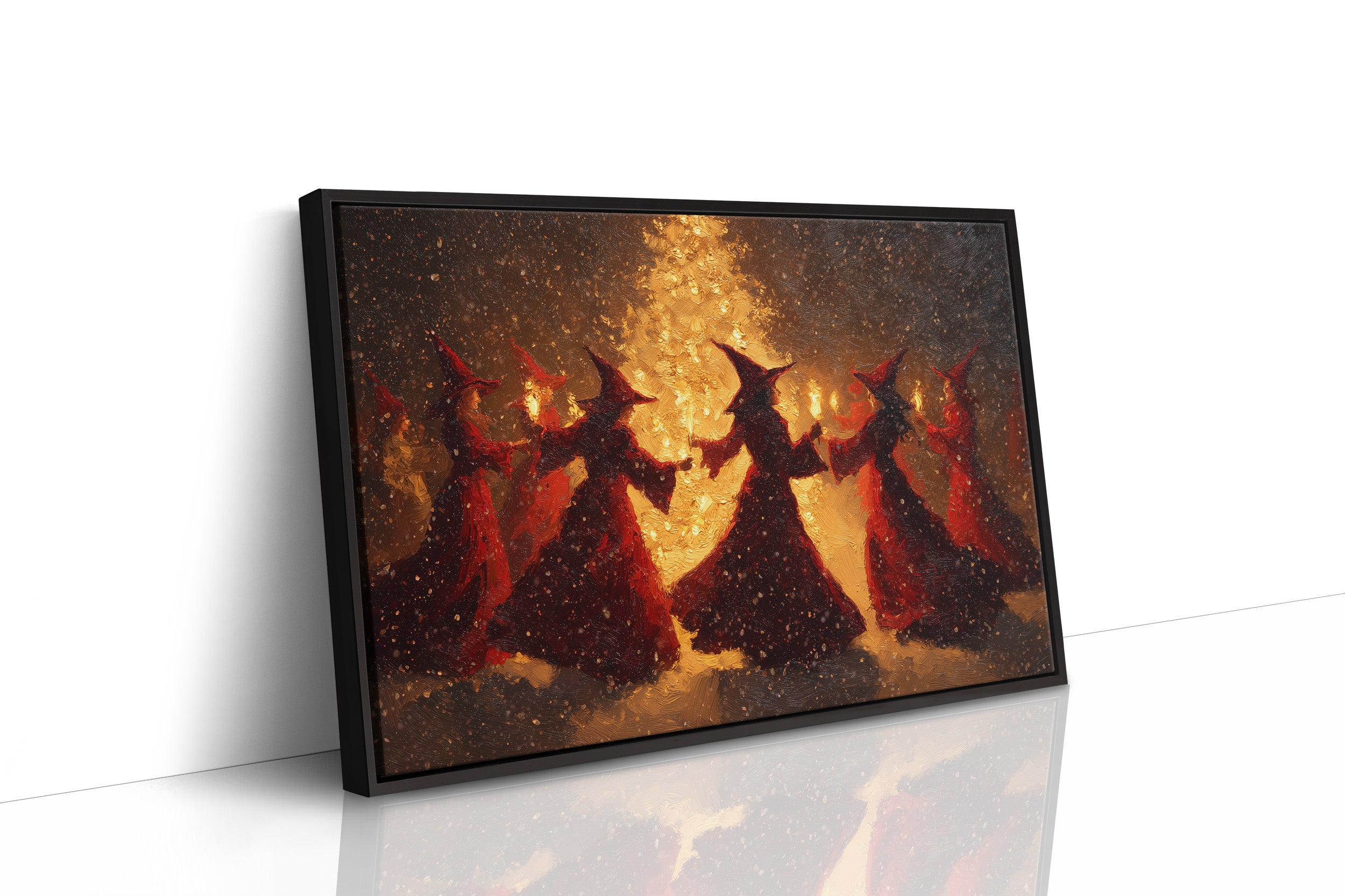 Witches Dance By Harvest Flames