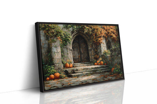 Autumn's Embrace at the Threshold