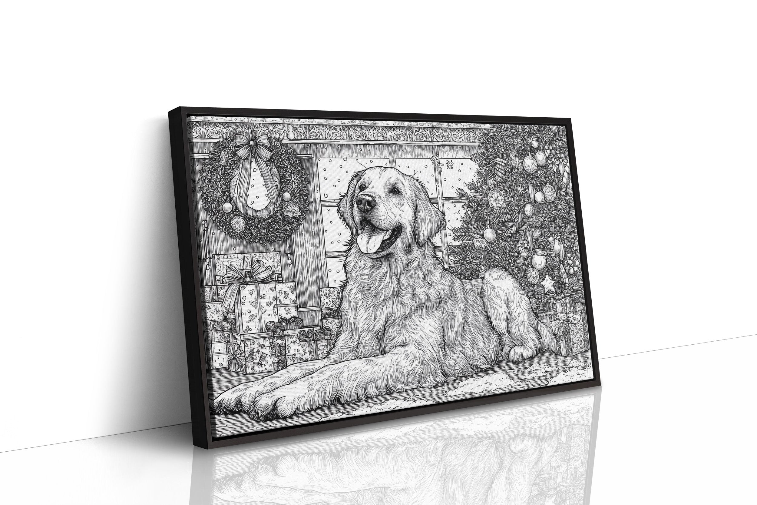 Winter's Faithful Friend Keeps Watch