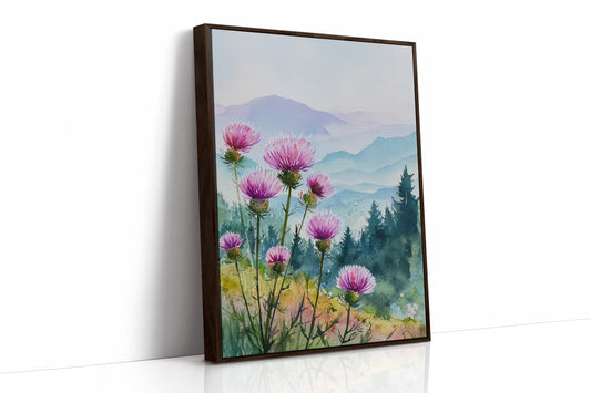 Blooming Hillsides in Morning Light