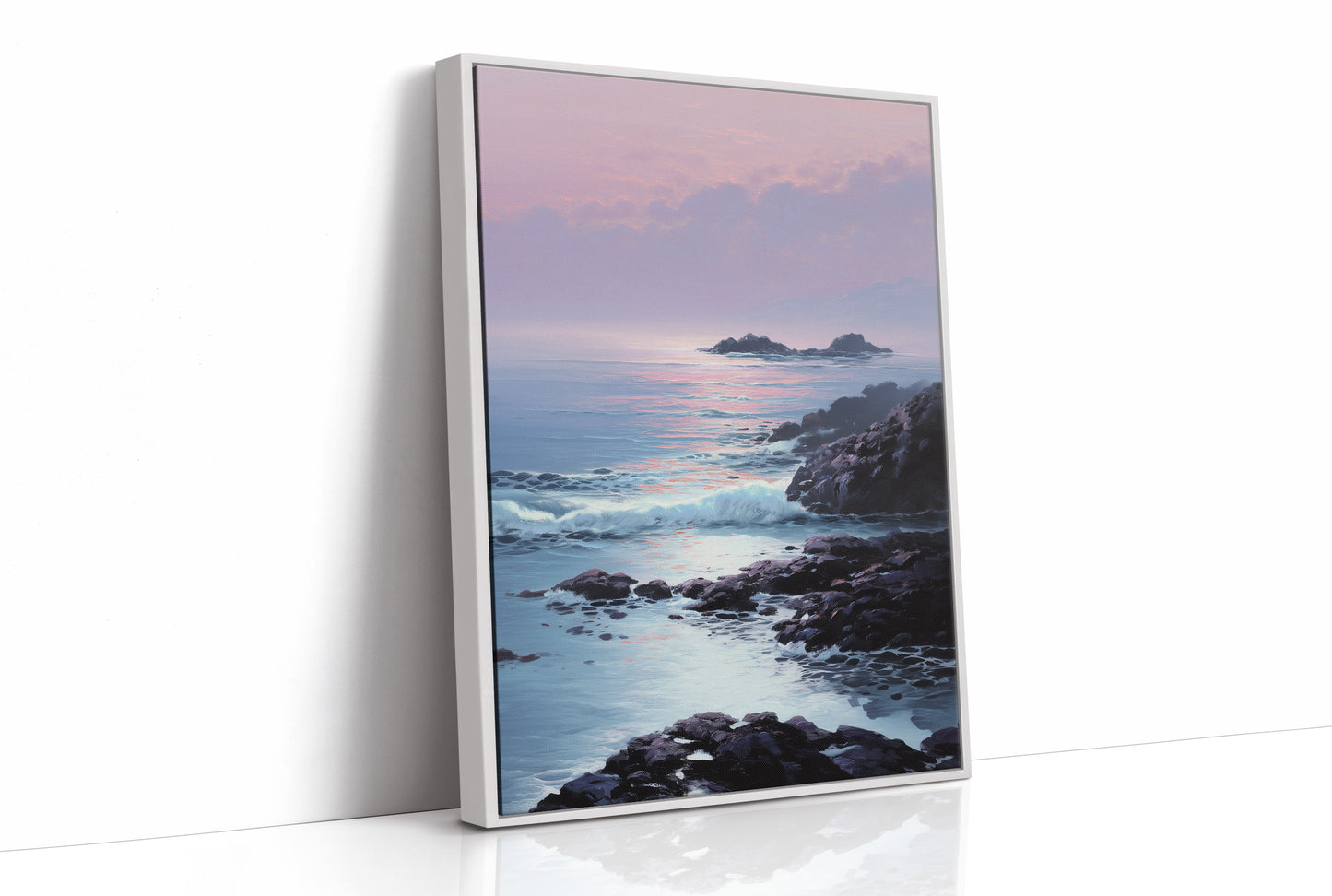 Ocean Rocks Dance At Dawn