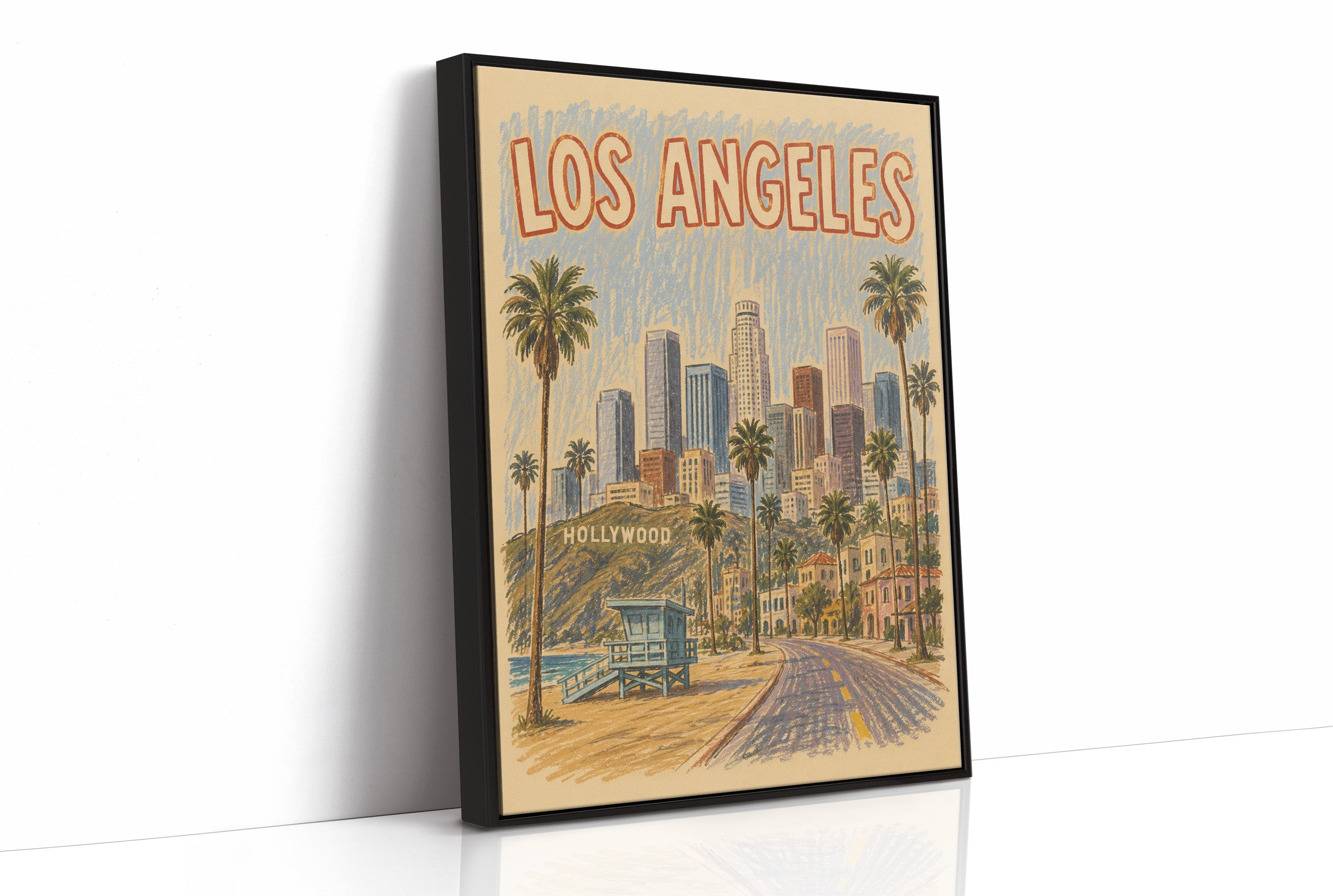 Los Angeles, Beach to Hollywood