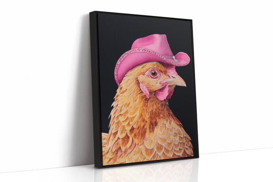 Pink Hat On The Prairie