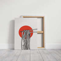 Noodles Dance Against Rising Sun