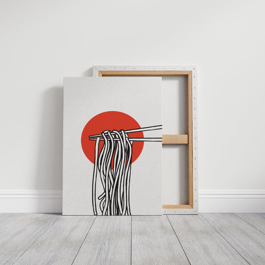 Noodles Dance Against Rising Sun