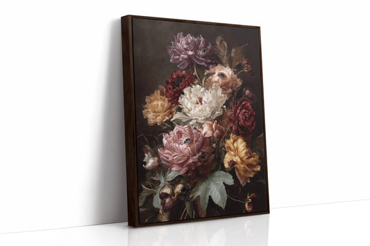 Gaze Among Petals' Secrets