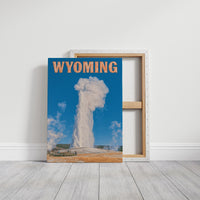 Old Faithful Eruption Wyoming