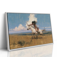 Grassland In Full Gallop