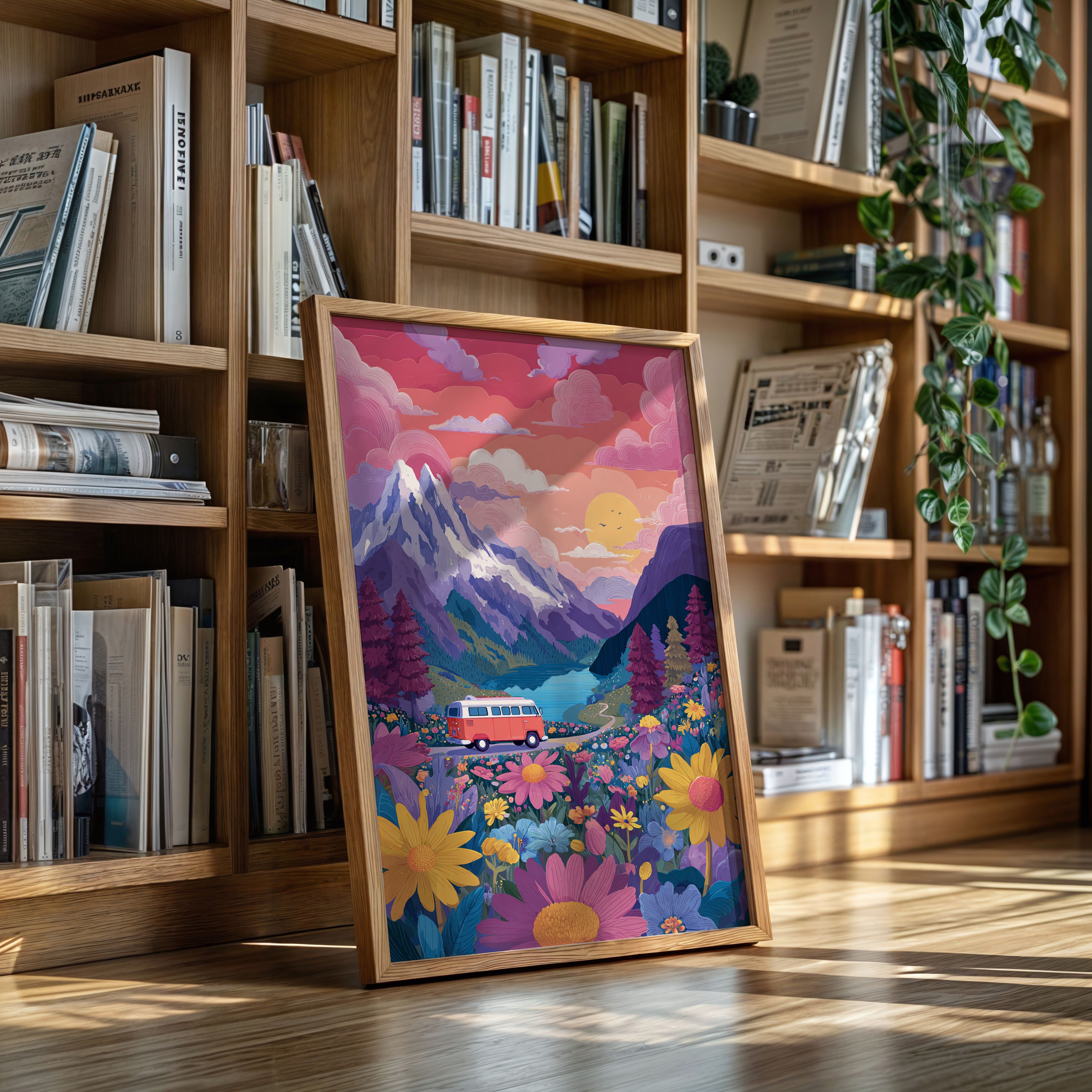 Journey Through Blooming Horizons